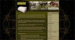 Desktop Screenshot of mywood.cz